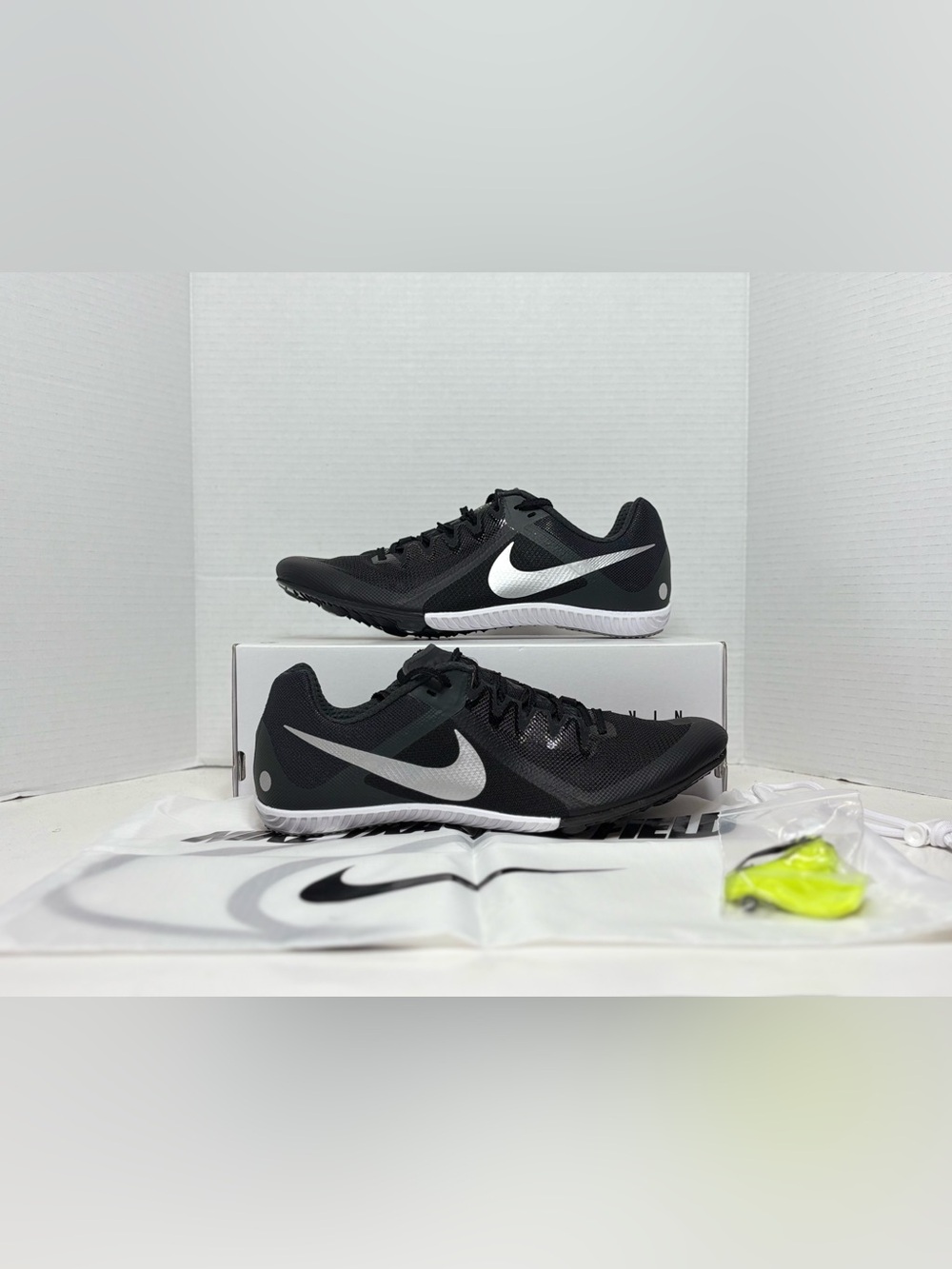 Nike Men’s Black and White Track Spike
